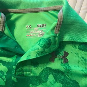 3 boys dress shirts Size 8 Under Armour/Old Navy